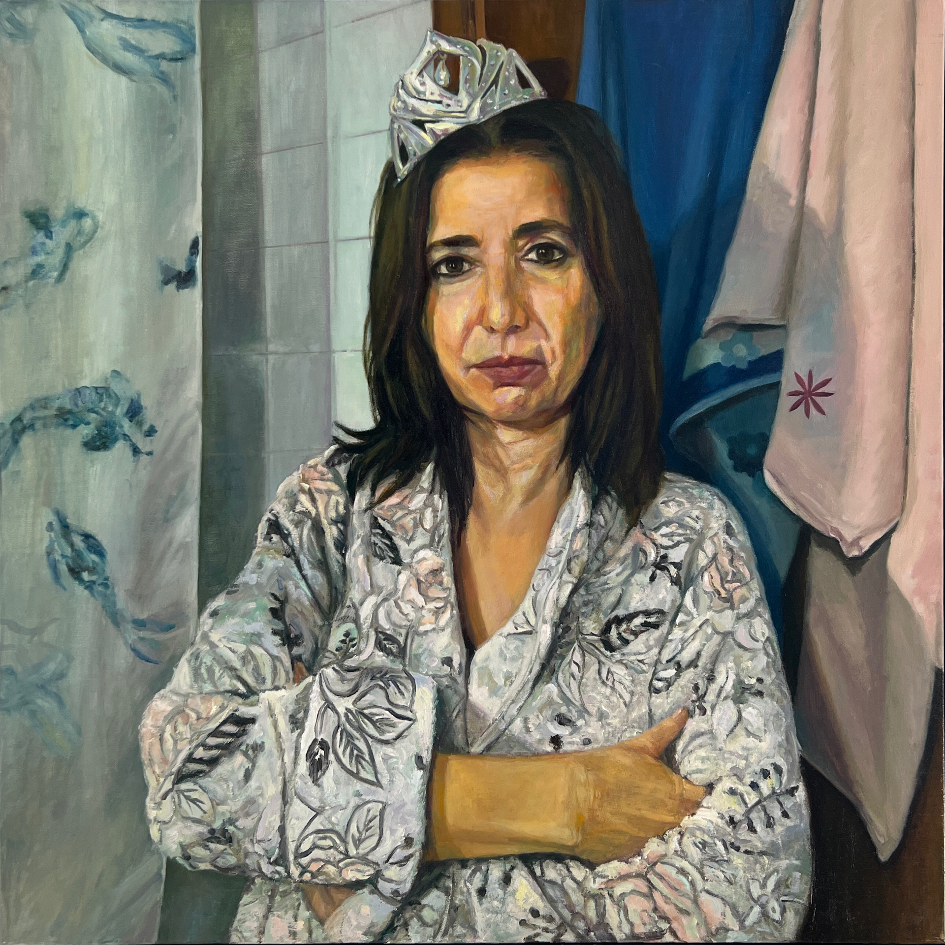 La reina del estanque de las carpas doradas